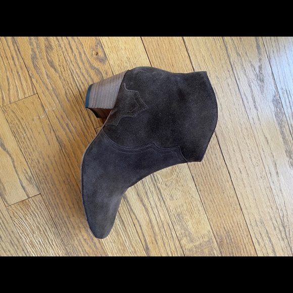 ISABEL MARANT SUEDE BOOTS - Picture 4 of 4